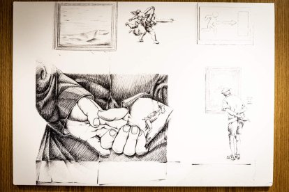 Una exposición con ilustraciones de Ignacio del Río Chicote y los textos de José María Martínez Laseca