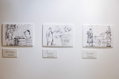 Una exposición con ilustraciones de Ignacio del Río Chicote y los textos de José María Martínez Laseca