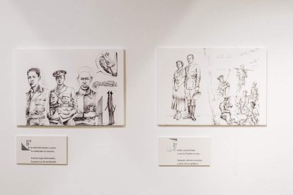 Una exposición con ilustraciones de Ignacio del Río Chicote y los textos de José María Martínez Laseca