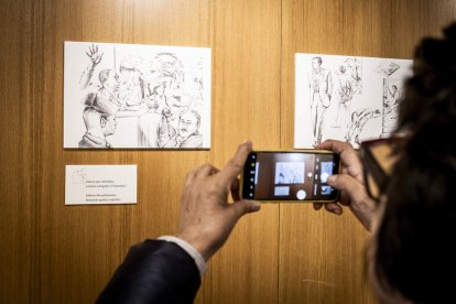 Una exposición con ilustraciones de Ignacio del Río Chicote y los textos de José María Martínez Laseca