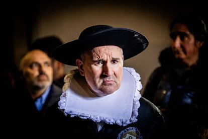 Felipecuarto de la cofradía de la Vera Cruz de Ágreda.