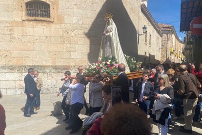 Celebración del Domingo de Resurrección, una de las jornadas más esperadas en la localidad.