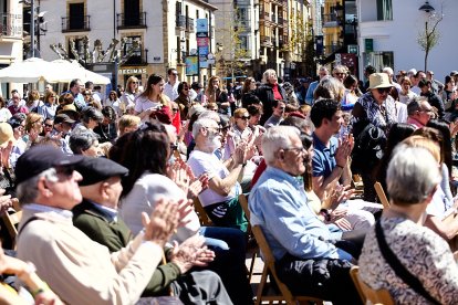 La artista ha sido la encargada de inaugurar el ciclo Transfusión Flamenca.