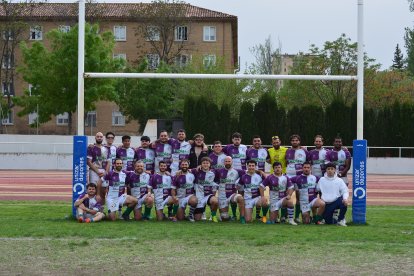 Foto de familia del equipo soriano.