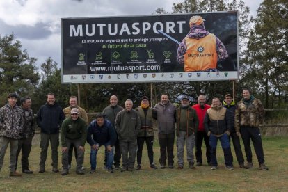 Participantes en el Campeonato Provincial de Recorridos celebrado en Castillejo.