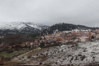 El mirador ofrece una panorámica abierta de Soria incluso en invierno, con vistas que abarcan casi 360 grados
