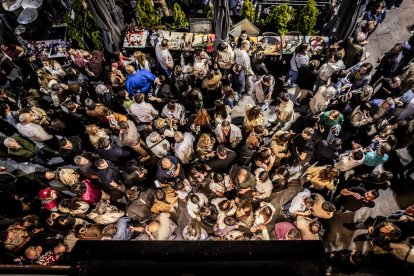 Una plaza abarrotada para celebrar el Día de Castilla y León