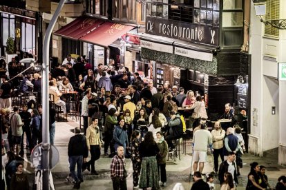 Una plaza abarrotada para celebrar el Día de Castilla y León