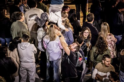 Una plaza abarrotada para celebrar el Día de Castilla y León