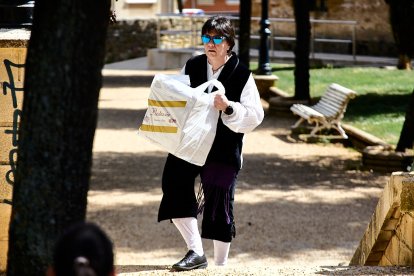 Una tradicional jornada festiva en el Parque Santa Clara a la que acudió todo el barrio