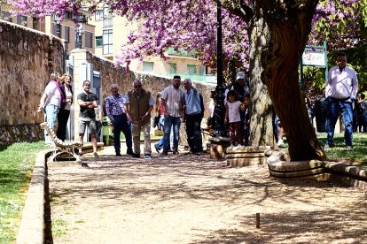 Una tradicional jornada festiva en el Parque Santa Clara a la que acudió todo el barrio