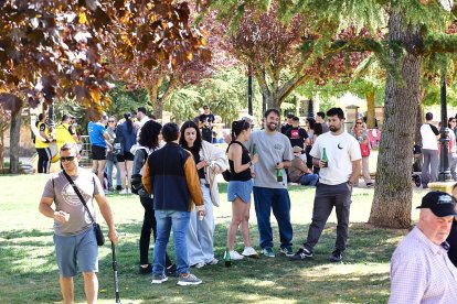 Una tradicional jornada festiva en el Parque Santa Clara a la que acudió todo el barrio