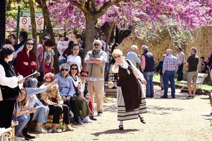 Una tradicional jornada festiva en el Parque Santa Clara a la que acudió todo el barrio