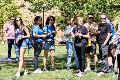 Una tradicional jornada festiva en el Parque Santa Clara a la que acudió todo el barrio