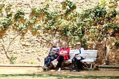 Una tradicional jornada festiva en el Parque Santa Clara a la que acudió todo el barrio