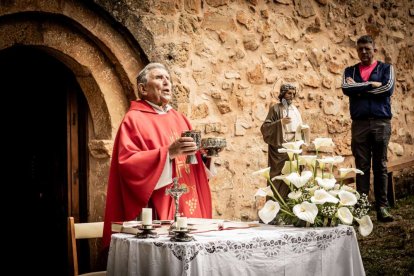 Ólvega celebra este gran día en el paraje de Campiserrado