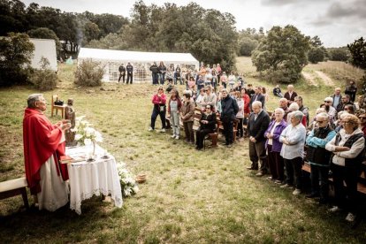 Ólvega celebra este gran día en el paraje de Campiserrado