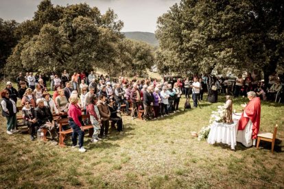 Ólvega celebra este gran día en el paraje de Campiserrado