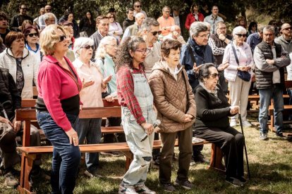 Ólvega celebra este gran día en el paraje de Campiserrado