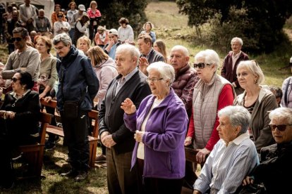 Ólvega celebra este gran día en el paraje de Campiserrado