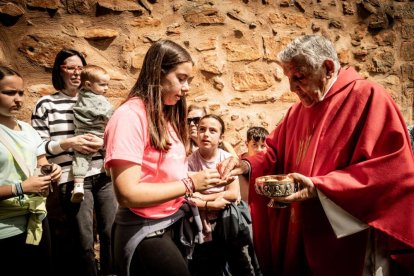 Ólvega celebra este gran día en el paraje de Campiserrado