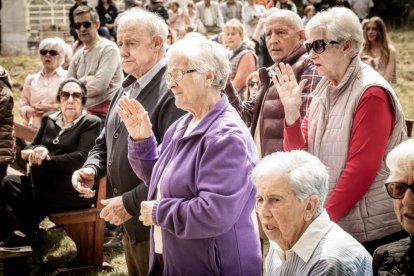 Ólvega celebra este gran día en el paraje de Campiserrado