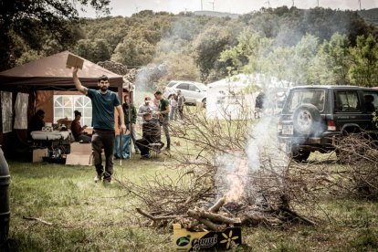 Ólvega celebra este gran día en el paraje de Campiserrado