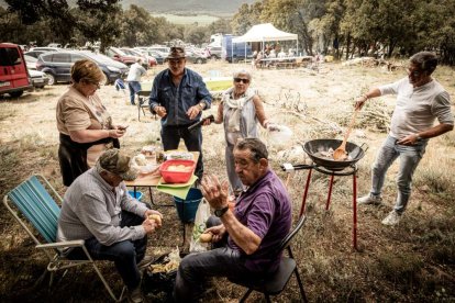 Ólvega celebra este gran día en el paraje de Campiserrado