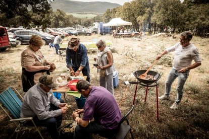 Ólvega celebra este gran día en el paraje de Campiserrado