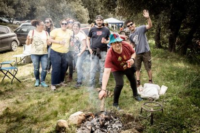 Ólvega celebra este gran día en el paraje de Campiserrado