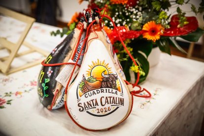 Los sorianos celebran el Catapán en los locales de cuadrilla.