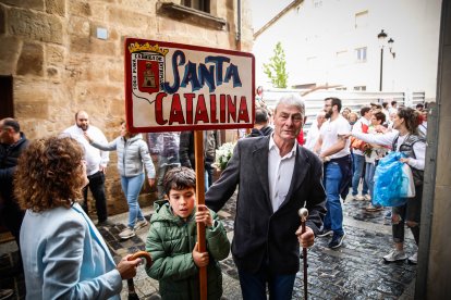 Los sorianos celebran el Catapán en los locales de cuadrilla.
