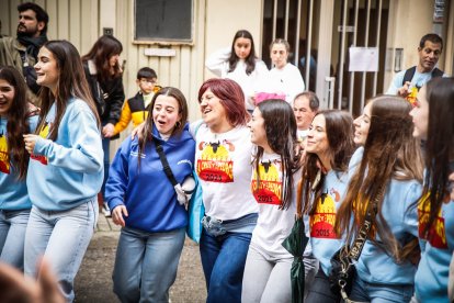 Los sorianos celebran el Catapán en los locales de cuadrilla.