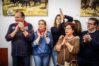 Los sorianos celebran el Catapán en los locales de cuadrilla.