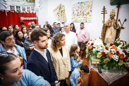 Los sorianos celebran el Catapán en los locales de cuadrilla.