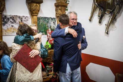 Los sorianos celebran el Catapán en los locales de cuadrilla.