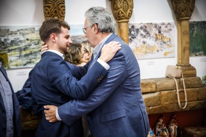 Los sorianos celebran el Catapán en los locales de cuadrilla.