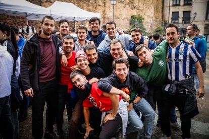 Los sorianos celebran el Catapán en los locales de cuadrilla.