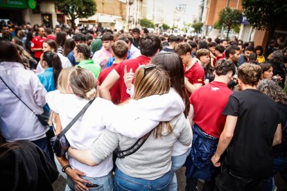 Los sorianos celebran el Catapán en los locales de cuadrilla.