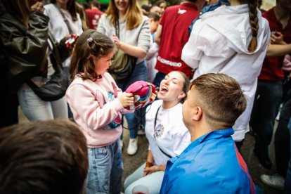 Los sorianos celebran el Catapán en los locales de cuadrilla.