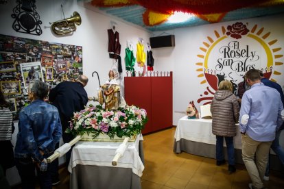 Los sorianos celebran el Catapán en los locales de cuadrilla.