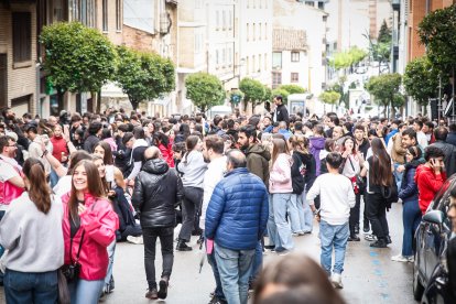 Los sorianos celebran el Catapán en los locales de cuadrilla.