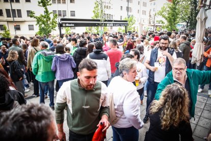 Los sorianos celebran el Catapán en los locales de cuadrilla.