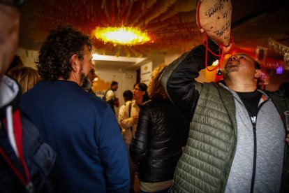 Los sorianos celebran el Catapán en los locales de cuadrilla.