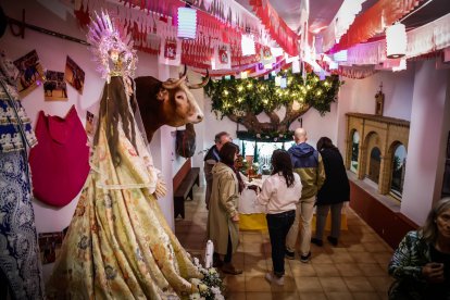 Los sorianos celebran el Catapán en los locales de cuadrilla.