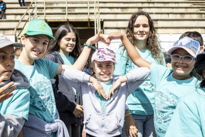 Los Colegios Rurales Agrupados participaron una jornada de educación y deporte