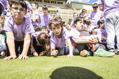 Los Colegios Rurales Agrupados participaron una jornada de educación y deporte