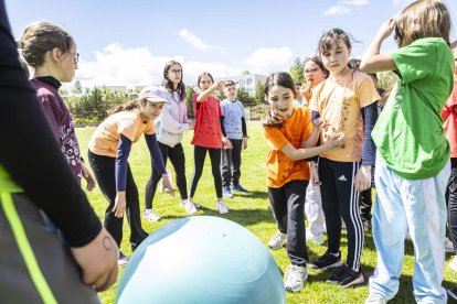 Los Colegios Rurales Agrupados participaron una jornada de educación y deporte