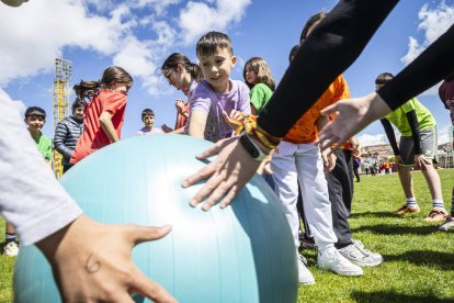 Los Colegios Rurales Agrupados participaron una jornada de educación y deporte
