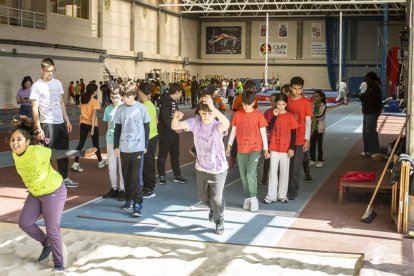 Los Colegios Rurales Agrupados participaron una jornada de educación y deporte